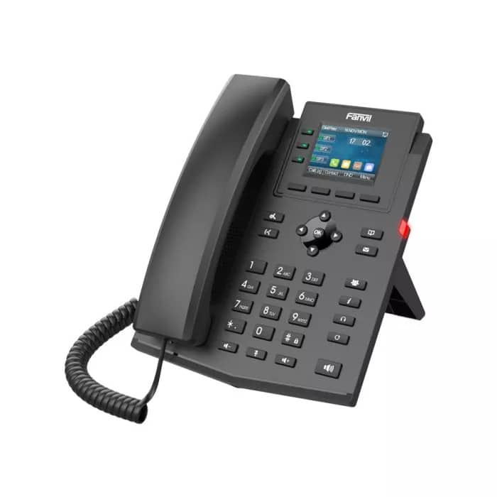 Fanvil 4SIP Colour Screen PoE VoIP Phone | X303P - Image 2